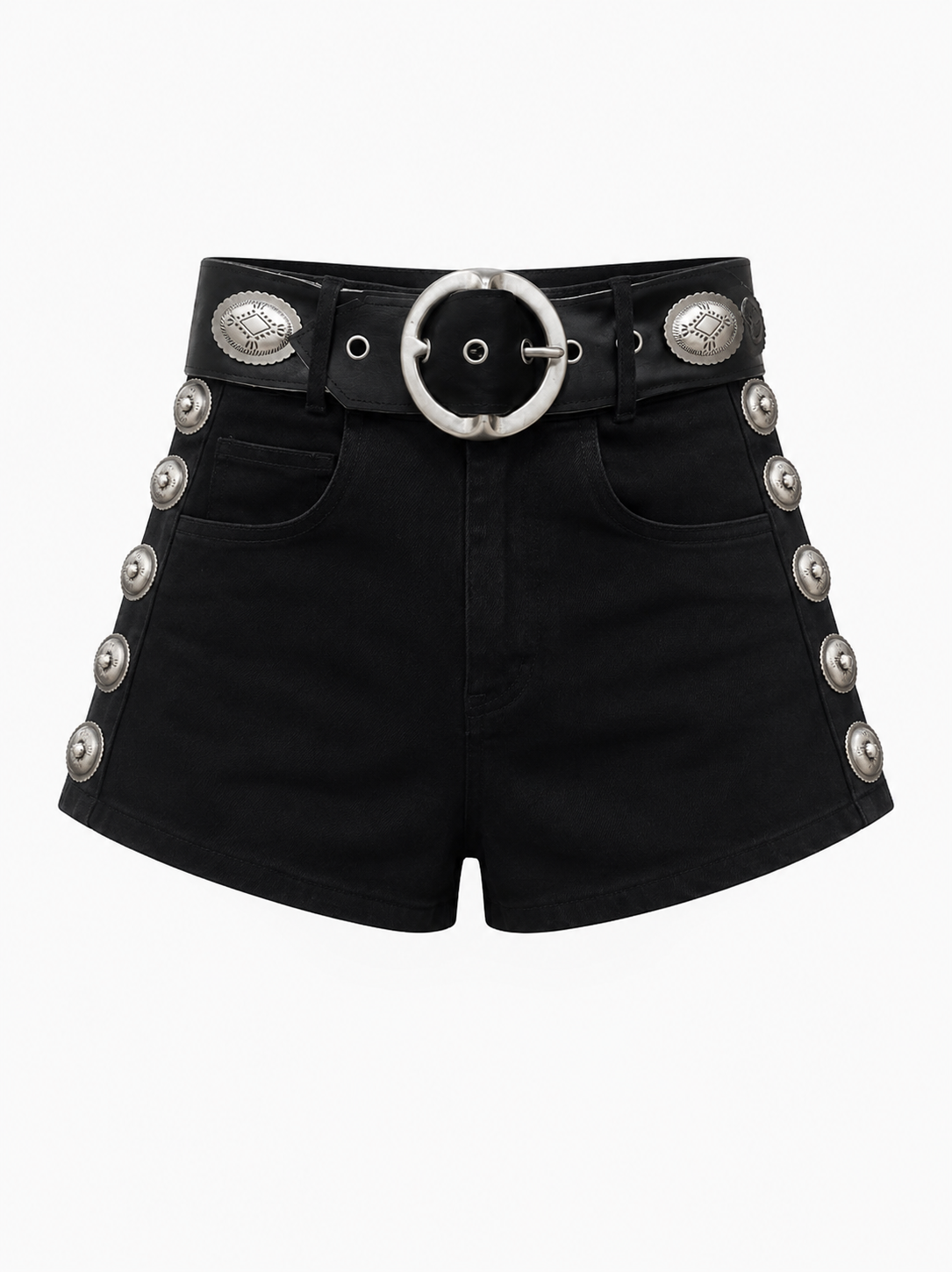 The Outlaw Short — Black/Silver
