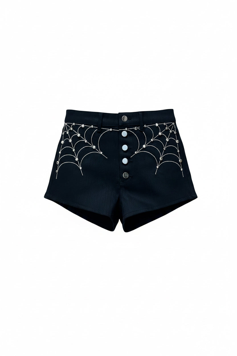 Spiderweb shorts