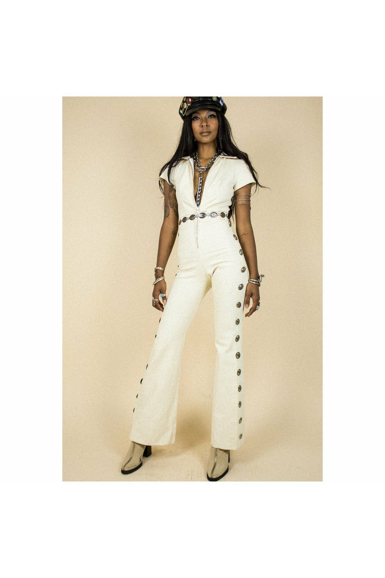 Ace High Jumpsuit / Pearl