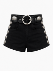 The Outlaw Short — Black/Silver