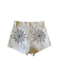 White widow shorts
