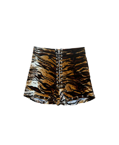 Tiger Hotpants Black