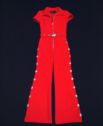 (Ace High Jumpsuit / Red